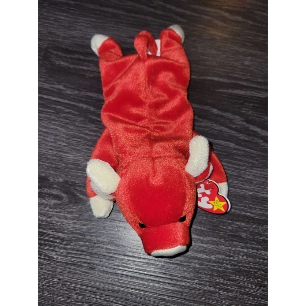 Ty Beanie Babies Snort The Red Bull